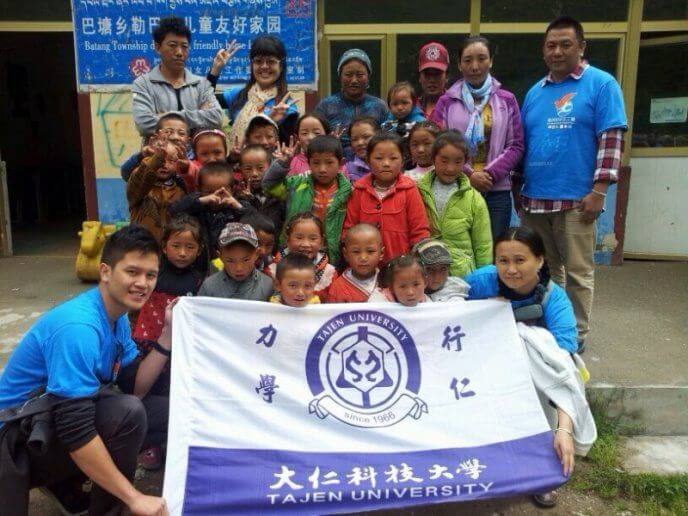 大仁國際志工服務前往青海　與藏族小朋友第一次接觸